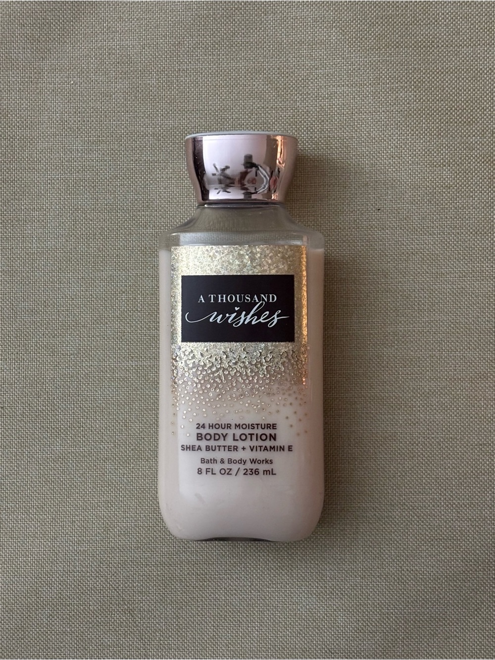 Bath & Body Works A Thousand Wishes Cream Body Lotion with Rose Gold Cap